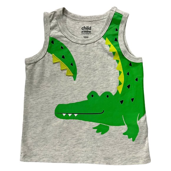 Child of Mine by Carters Baby Boys Tank Top & Shorts Outfit Set Size 0-18 Months - Picture 2 of 7